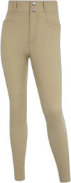 LeMieux Freya Pro Reithose mit Full Grip für Mädchen in Beige – Bild 1 von 1