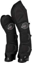 LeMieux Gamaschen aus Nylon für Warmblut Schwarz 4er Set – Bild 1 von 3