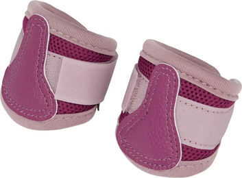 LeMieux Gamaschen Bärchenstulpen für Ponys in Lila und Rosa mit Mesh-Einsatz – Bild 1 von 1