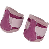 Produktbild von LeMieux Gamaschen Bärchenstulpen für Ponys in Lila und Rosa mit Mesh-Einsatz
