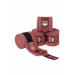 LeMieux Gamaschen Orchid Modell aus Fleece für Warmblut in Lila Größe Full – Bild 1 von 2