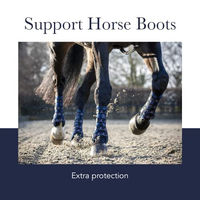Produktbild von LeMieux Gamaschen Ultramesh Snug Boots für Pferde Hinterbeine Weiß Größe L