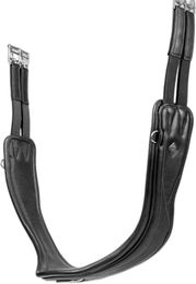 LeMieux Gel-Tek Pferdegurt aus Leder in Schwarz – Bild 1 von 1