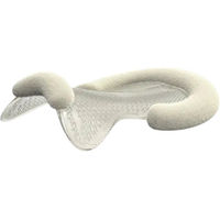 Produktbild von LeMieux Gel-Tek Shaped Half Pad aus veganer Wolle für Pferde Größe L Natural