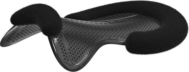 LeMieux Gel-Tek Shaped Half Pad aus veganer Wolle für Pferde Größe L Schwarz – Bild 1 von 1
