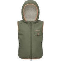 Produktbild von LeMieux George Kinderreitweste aus Fleece in Grün für den Winter