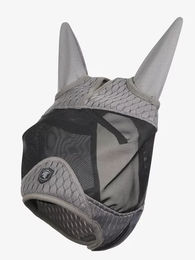 LeMieux Gladiator Fliegenmaske für Pferde Grau Größe S – Bild 1 von 3