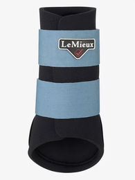 Produktbild von LeMieux Grafter Hinterbeingamaschen für Pferde Blau XL