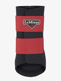 Produktbild von LeMieux Grafter Hinterbeingamaschen für Pferde Rot XL