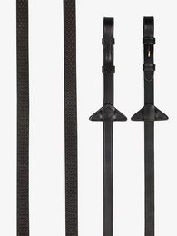 Produktbild von LeMieux Gummizügel für Ponys in Braun oder Schwarz