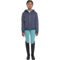 Produktbild von LeMieux Hadley Reit-Hoodie für Mädchen mit Reißverschluss Blau Größe 9/10 Jahre