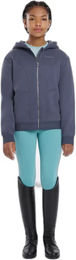 Produktbild von LeMieux Hadley Reit-Hoodie mit Reißverschluss für Mädchen in Blau Größe 7/8 Jahre