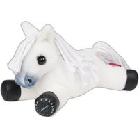 Produktbild von LeMieux Harlow Panda Plüsch Reitspielzeug für Ponys in Weiß