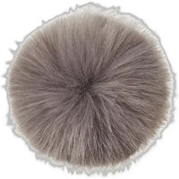 Produktbild von LeMieux Helm-Pompon aus Plüsch in Grau