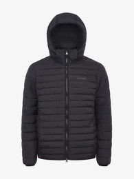 LeMieux Herren Pufferjacke mit Kapuze wasserabweisend Schwarz S – Bild 1 von 3