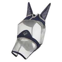 Produktbild von LeMieux Horse Armour Shield Fliegenmaske mit Bambusfutter Marineblau XL