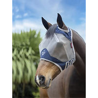 Produktbild von LeMieux Horse Armour Shield Maske für Pferde mit atmungsaktivem Bambusfutter in Blau XS - 1 Stk.