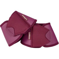 Produktbild von LeMieux Hufglocken Arika aus Leder und Neopren in Lila Beere Größe L