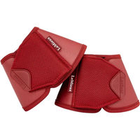 Produktbild von LeMieux Hufglocken Arika Rot aus Leder und Neopren Größe M