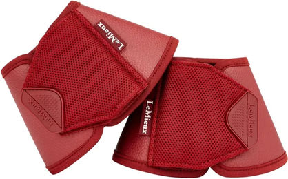LeMieux Hufglocken Arika Rot aus Leder und Neopren Größe S – Bild 1 von 1
