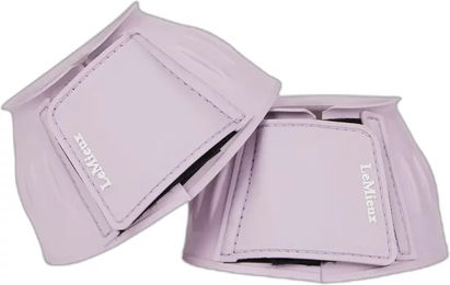 Produktbild von LeMieux Hufglocken aus Naturkautschuk in Lila Rosa Bunt Größe XL 2er Pack