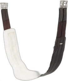 Produktbild von LeMieux Hunter Leder-Gurt für Pferde mit Wollfutter