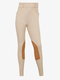 Produktbild von LeMieux Hunter Reithose für Kinder mit seitlichem Reißverschluss und Mid-Grip in Beige Größe 11/12 Jahre