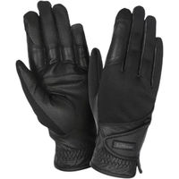Produktbild von LeMieux Hybrid Reithandschuhe für Damen und Herren aus Softshell in Schwarz winddicht und wintertauglich