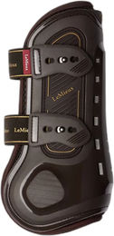 LeMieux Impact Pro Offene Gamaschen für Pferde aus TPU Braun Größe M – Bild 1 von 1