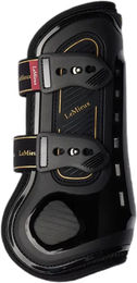 LeMieux Impact Pro Offene Gamaschen für Pferde Schwarz aus TPU Größe L – Bild 1 von 1