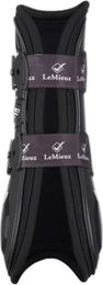 LeMieux Impact Responsive Sehnengamaschen für Pferde Schwarz – Bild 1 von 6