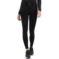 Produktbild von LeMieux Isabelle Reithose mit Kniegrip für Damen in Schwarz Größe 34