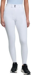 LeMieux Izzy FG Turnierleggings für Mädchen in Weiß Größe 11/12 Jahre mit Vollgrip – Bild 1 von 2