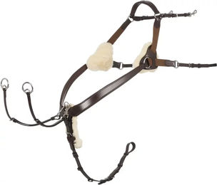 LeMieux Jagdhalsband für Pferde aus Leder in Braun – Bild 1 von 1