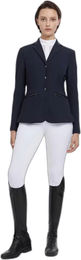 Produktbild von LeMieux Jessica Mesh Turnierjacke Damen Blau Größe 38