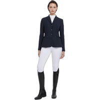 Produktbild von LeMieux Jessica Mesh Turnierjacke Damen Blau Größe 38