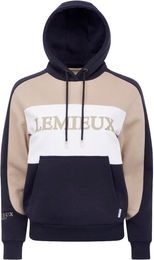 LeMieux Kadie Colour Block Hoodie Damen Blau Bunt Baumwolle Polyester – Bild 1 von 1