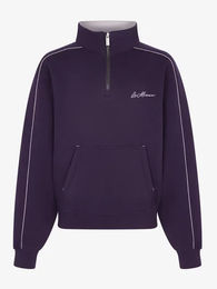 Produktbild von LeMieux Kate Reit-Sweatshirt mit Reißverschluss für Kinder Lila 8 Jahre