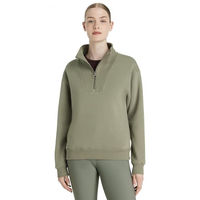 Produktbild von LeMieux Keira Damen Sweatshirt mit Viertelreißverschluss aus Fleece in Rosmarin Grün Größe 44