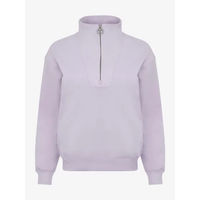 Produktbild von LeMieux Keira Fleece Sweatshirt Damen mit Reißverschlusskragen Lila Größe 42