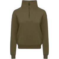 Produktbild von LeMieux Keira Reit-Sweatshirt mit Reißverschlusskragen aus Fleece in Grün