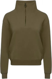 Produktbild von LeMieux Keira Reit-Sweatshirt mit Reißverschlusskragen aus Fleece in Grün Größe 34