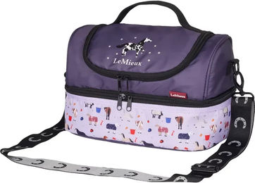 Produktbild von LeMieux Kinder Allzwecktasche aus Stoff in Grün und Lila