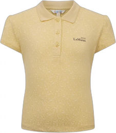 Produktbild von LeMieux Kinder Reit-Poloshirt Gelb Größe 3/4 Jahre