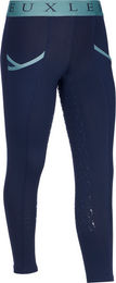 LeMieux Kinder Reitleggings mit Silikonbeschichtung in Marine – Bild 1 von 1