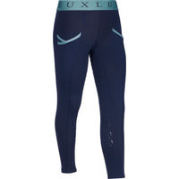 Produktbild von LeMieux Kinder Reitleggings mit Silikonbeschichtung in Marine