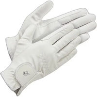 Produktbild von LeMieux Klassische Reithandschuhe aus Kunstleder Unisex Weiß XS