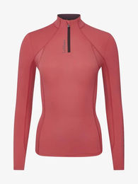 LeMieux Klassisches Reitshirt mit langen Ärmeln für Damen in Rot – Bild 1 von 1