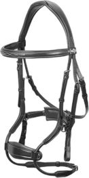 Produktbild von LeMieux Kudos Clear Arc Leder Reittrense für Pferde FEI-konform