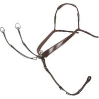 Produktbild von LeMieux Kudos Jagdhalsband für Pferde aus Leder in Braun